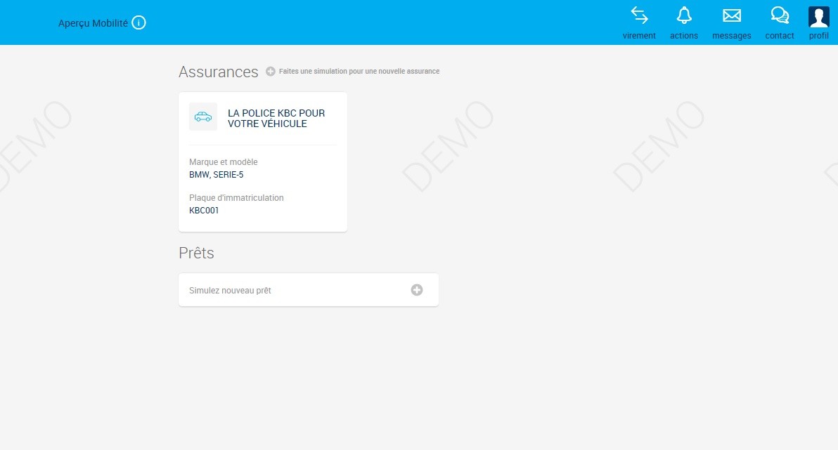 KBC Brussels Touch, vos opérations bancaires en ligne sur PC et ...